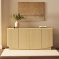 thumbnail image 2 of Ardea Contemporary 60" Sideboard in Natural Oak (4-Door), 2 of 10