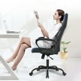 thumbnail image 3 of BestOffice Ergonomic PC Gaming Chair, Lumbar Support, Swivel Rolling for Men, Women(Blue), 3 of 7