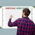 thumbnail image 4 of Search Poster, Giant 30"X20" Wall Game, Larger Life Christmas Word Search Puzzle Poster, Fun Holiday Gam, Classroom Activities, Arts Crafts, Indoor Holiday Paper-A, 4 of 6