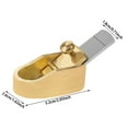 thumbnail image 3 of BotaniNest Violin Fingerboard Plane Mini Brass & For Violin/Viola Fingerboard Shaping Adjustable Plane For String, 3 of 5