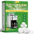 thumbnail image 1 of Coffee Machine Cleaner Descaler Tablets - 30 Count, Compatible with All Coffee Maker Pot Descaling & Cleaning Tabs, Descale Drip Coffe And Espresso Machines, 1 of 8