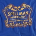 thumbnail image 2 of Chilling Adventures of Sabrina Spellman Mortuary Women's T Shirt, Royal, Small, 2 of 6