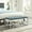 Sea Blue, variant on Intersperse Bench EEI-2867-SLV-GRY