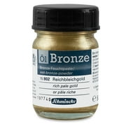 Schmincke Oil Bronze - Rich Pale Gold, 50 ml bottle