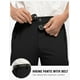 thumbnail image 4 of Pantalones de senderismo TBMPOY, ligeros e impermeables para hombre, color negro L, 4 of 7