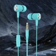thumbnail image 3 of Earphones with 10mm Dynamic Unit In-ear Earphones 5d Surround Sound with Microphone High-quality Audio 3.5mm Interface Earbuds for Mobile Phones, 3 of 8