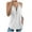 White-38, variant on Mittory Womens Henley Tank Tops Button Up Shirts Workout Summer Casual Sleeveless Tunics Loose Fit Tees Blouse
