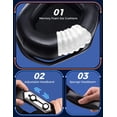 thumbnail image 4 of VTIN Wired Gaming Headset with Noise Canceling Mic, 3D Surround Sound, Memory Foam Earpads, Blue LED Light, Compatible with PS5 PS4 Xbox One PC Mac Laptop Mobile, 4 of 8