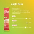 thumbnail image 3 of Nello SuperFocus Focus Drink Mix – Fruit Punch Flavor – Alpha GPC, Lion’s Mane, Rhodiola & N-Acetyl L-Tyrosine – Sugar-Free, On-the-Go Packets – 20 Travel Packets - Apple Rush, 3 of 5