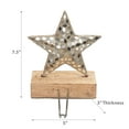 thumbnail image 3 of Maison Concepts Christmas Star Stocking Hanger On Mango Wood (5L X 3W X 7.5H), 3 of 3
