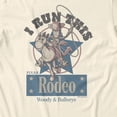 thumbnail image 3 of Disney Pixar Toy Story I Run This Rodeo Woody Bullseye Men's T Shirt (Natural, S-XXXL), 3 of 4