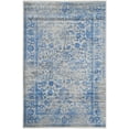 thumbnail image 3 of SAFAVIEH Adirondack Wyatt Traditional Distressed Area Rug, Grey/Blue, 6' x 9' - Transitional Modern Design, Grey & Blue, Ideal for Living Room, Bedroom, Dining Space, 3 of 13