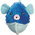 thumbnail image 2 of Aquadudes Dog Toy Ocean Friends Choose Creature or Set of Pufferfish Seal & Crab(Puffer Fish), 2 of 3