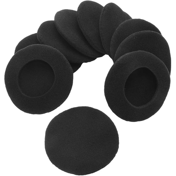 5 Paires de Coussinets d'Oreille en Mousse, Housse de Coussin Compatible avec Sony MDR-IF240R, MDR-NC6/ Plantronics PLN NIVEAU478/ Logitech H600 Casque, 2-5/16 Pouces