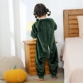 thumbnail image 5 of ATAIKU Toddler Sleeping Sack 9M-6T Winter Warm Flannel 2-Way Zipper Baby Sleep Sack with Feet, Infant Animal Dinosaur Wearable Blanket, 5 of 9