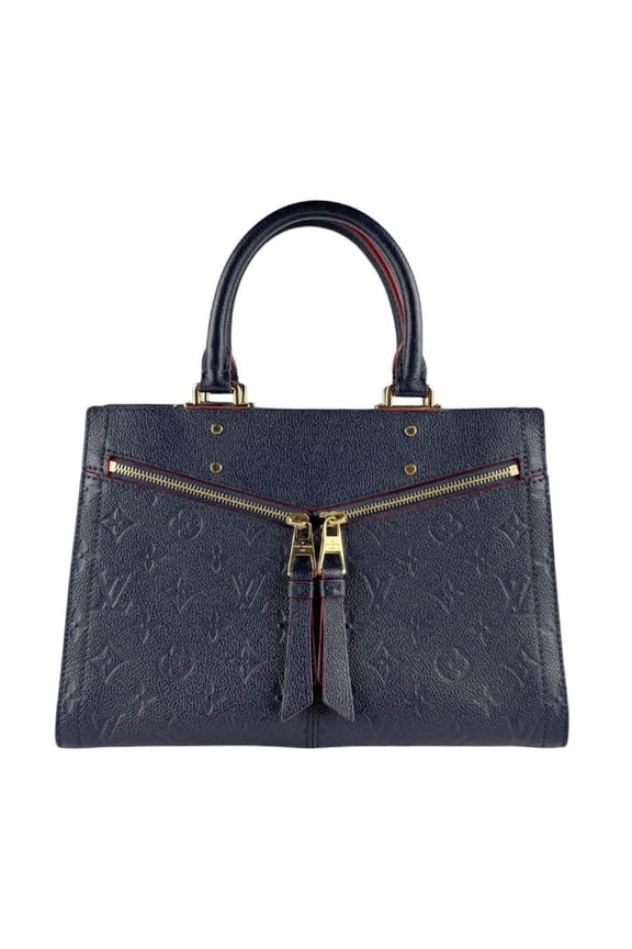 Pre-Owned Louis Vuitton LOUIS VUITTON Handbag Shoulder Bag Monogram Empreinte Three PM Marine...