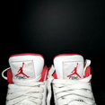 thumbnail image 5 of Nike Air Jordan 4 Retro OG GS Fire Red 2020 Men's Shoes - Size 4, 5 of 5