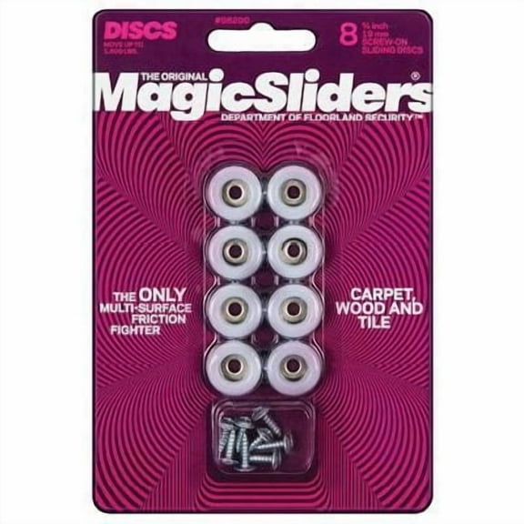Magic Sliders Multi-Surface Screw-On Sliding Discs 8 Count