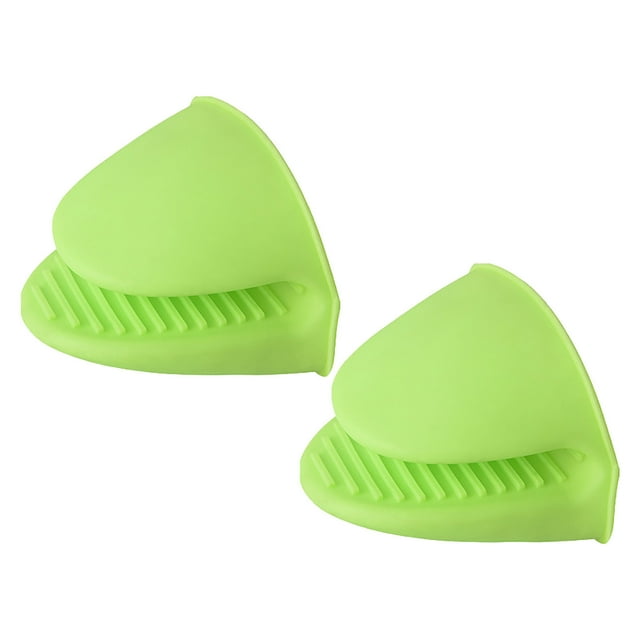 Agiferg 2pcs Small Kitchen Mittens Rubber Mitts Pinch Grip for Cooking and Baking