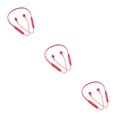 thumbnail image 4 of Cateissary Auriculares para el cuello Botón compatible con Bluetooth Control USB Teléfono móvil inalámbrico Auricular Llamada Caminar Type1 NO1, 4 of 6