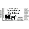 thumbnail image 4 of The Amish-Buggy Gooseberry Pie Filling, 2 x 32 Oz Jars, 4 of 5