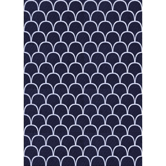 Ahgly Company Machine Washable Indoor Rectangle Transitional Periwinkle Purple Area Rugs, 3' x 5'