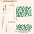 thumbnail image 4 of FORMRS Women Crossbody Purse with Chain Strap Vegan Leather Shoulder Handbag, Cactus Pattern, 4 of 7
