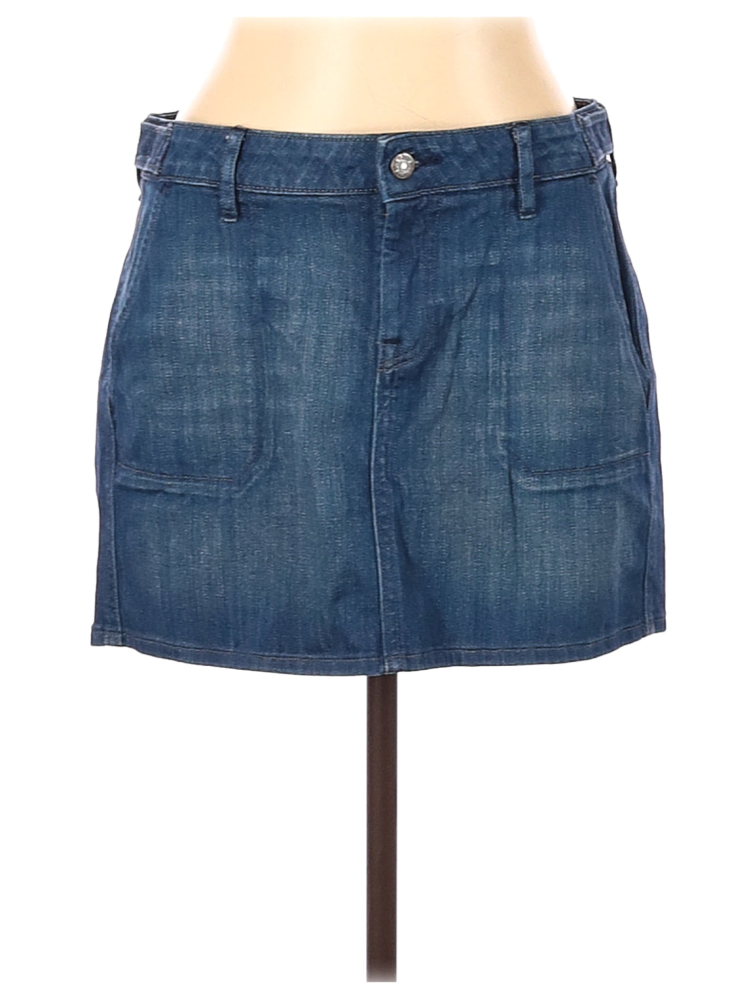 size 10 denim skirt