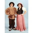 thumbnail image 2 of Alexander Costume 11-216-BR Child Renaissance Peasant Pants, Brown - 8-10, 2 of 2