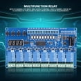 thumbnail image 2 of 8-36V 8-channel Multifunction Time Delay Relay Interface Board Module Optocoupler LED, 2 of 12