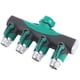 thumbnail image 4 of Conector divisor de 4 mangueras, convertidor de agua, divisor para jardín, patio y jardín, 4 of 8