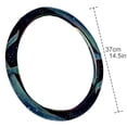thumbnail image 4 of Whale Printing 14.5 Inch PVC Leather Steering Wheel Cover Auto Accessories for Car Wheel Covers, Steering Wheel Covers, 4 of 6