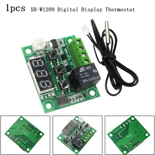 12V Digital Temp Thermostat Temperature Controller Sensor Relay Switch 50110C