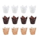 thumbnail image 3 of 150 piezas Moldes para muffins Molde de tulipán de papel Moldes para hornear Moldes para cupcakes Molde para muffins capas intermedias Envoltura Moldes para hornear para cupcakes Muffi Jormftte LKX-1318, 3 of 7