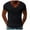 Black, variant on Men's Summer V Neck T Shirt Slim Fit Casual Short Sleeve Soft Breathable Lightweight Comfortable Stylish Tee for Daily Wear Men's Tops T-Shirt Casual Crew Neck Loose