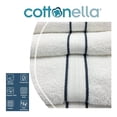 thumbnail image 3 of Toalla Cottonella Medio Cuerpo Blanca con Cenefa Marino 70x130 cm, 3 of 4