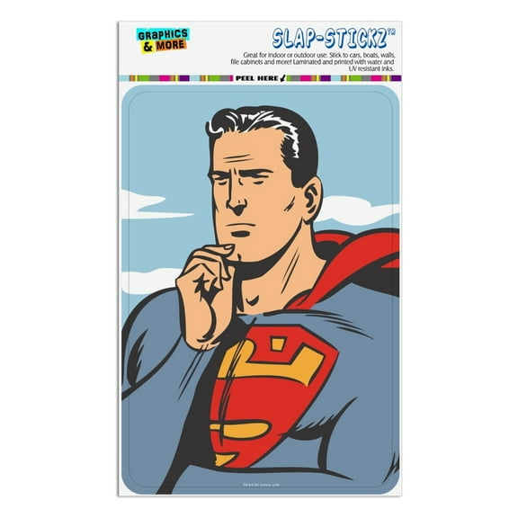 Superman Thinking Home Business Office Sign
