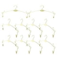 thumbnail image 2 of TUIBELYN 10pcs Metal Underwear Bra Rack Clothes Hangers Lingerie Shop Display Hanger with Clips, 2 of 6