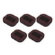 thumbnail image 1 of de 5 Copas para muebles Copas con ruedas Posavasos Topes para ruedas para muebles Antideslizantes Fieltro Marrón, 1 of 9