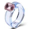 thumbnail image 1 of Anillo de diamantes de color gelatina, dulce y colorido, femenino y lindo, anillo de resina, anillo de diamantes, 1 of 3