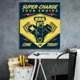 thumbnail image 5 of Epic Graffiti 'Super Racing' by JJ Brando, Canvas Wall Art, 26"x30", 5 of 8