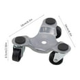 Household Triangular Mover Metal Moving Tools Three Feet Universal