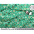 thumbnail image 3 of Soimoi Green Cotton Duck Fabric Cabbage Leaves Print Sewing Fabric Yard 58 Inch Wide, 3 of 3