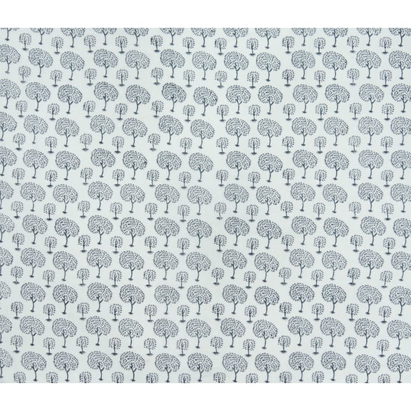 Tree Printed Sewing Dressmaking Crafting Cotton Voile Fabric Material By The Yard