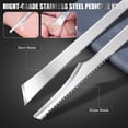 thumbnail image 4 of Kit de herramientas de pedicura SMZHealing de acero inoxidable de 7 piezas, 4 of 8