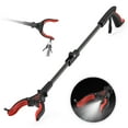 thumbnail image 1 of KEKOY 32 Inch Grabber Reacher Tool, Foldable Grabber with Light, Extra Long Grabbers for Elderly Grab It Reaching Tool, Trash Pick up Stick, Picker Upper Heavy Duty, Red, 1 of 7