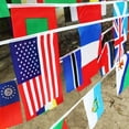 thumbnail image 6 of Anley 100 Countries String Flag, International Bunting Pennant Banner, Decoration for Grand Opening, Sports Bar, Party Events, 6 of 6