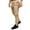 Khaki, variant on ZZHZGZ Sweatpants for Men Modern Fit Pants with Zipper Fly and Cargo Pockets S