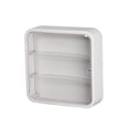 thumbnail image 3 of Wall Mount Showcase,Wall Mount Figures Display Cabinet for Collection,Clear Acrylic Display Case for Mini Toy Spice Can,Desktop 3 Layer Storage Box Cabinet Organizer,3 Tier Storage Box White, 3 of 8