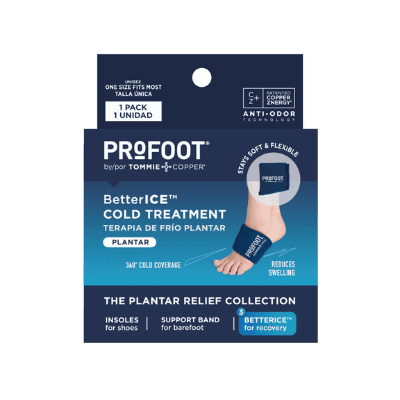 ProFoot Better Ice Planter Fasciitis Cold Therapy Pain Relief Sleeve L/XL